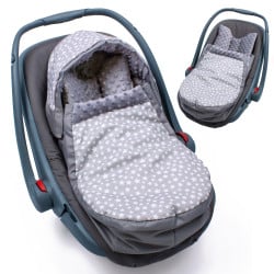 Universal and waterproof footmuff for stroller and car seat - Urban Collection - Twinkle