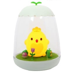 Rechargeable night light - bright and magical - Poussin