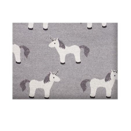 Lightweight Organic Cotton Baby Blanket - Unicorn