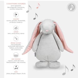 Moonie, light and sound magic rabbit soft toy