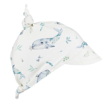 Bandana cap - Baby bamboo scarf with visor - Moby