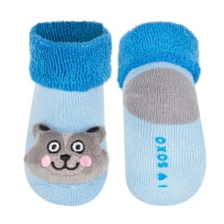 Pack of 3 pairs of non-slip activity socks - Animals - Boy