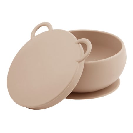 Baby bowl with suction cup - oven and microwave compatible - latex, plastic and BPA free