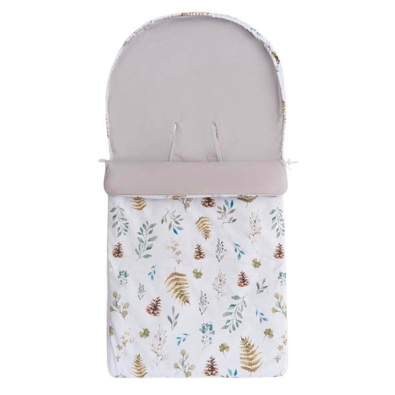 Universal spring summer footmuff for stroller and car seat - Natura