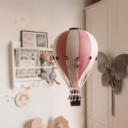 Decorative hot air balloon - Rose Mint