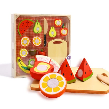Wooden toy - Fruit platter