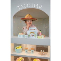 Wooden toy - dinette - Tacos set