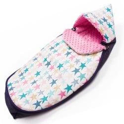 Universal and waterproof footmuff - for stroller or car seat - Stars 2.0